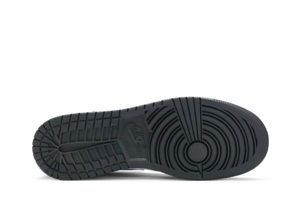 Jordan 1 Mid Black Racer Blue White (GS) 554725-084 - Nicesk photo 4