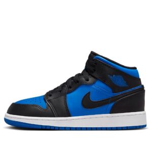 Jordan 1 Mid Black Royal Blue (GS) DQ8423-042 - Nicesk photo 2