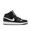 Jordan 1 Mid Black Speckle (GS) AV5174-001 - Nicesk photo 1