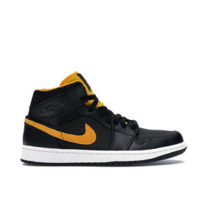 Jordan 1 Mid Black University Gold CI9352-001 - Nicesk photo 1