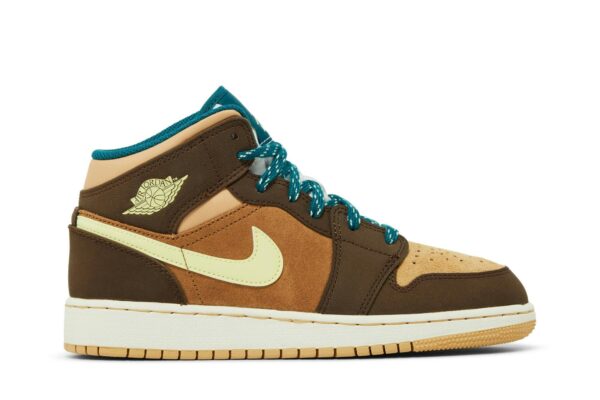 Jordan 1 Mid Cacao Wow (GS) DZ6335-200 - Nicesk photo 1