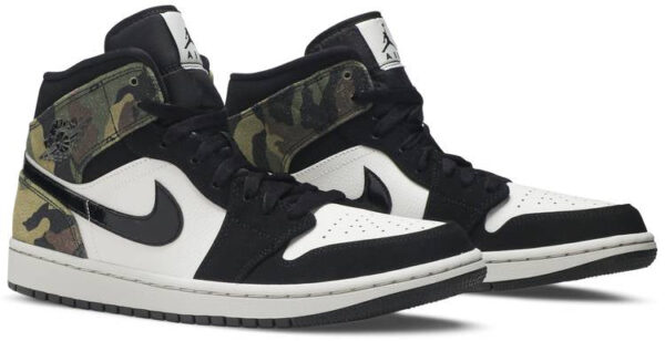 Jordan 1 Mid Camo (2020) CW5490-001 - Nicesk photo 2
