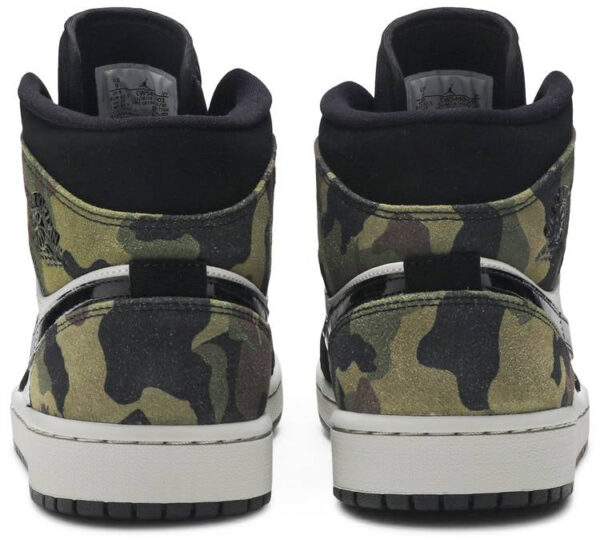 Jordan 1 Mid Camo (2020) CW5490-001 - Nicesk photo 4