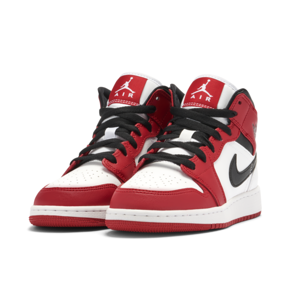 Jordan 1 Mid Chicago (2020) (GS) 554725-173 - Nicesk photo 4