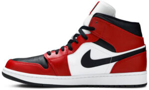 Jordan 1 Mid Chicago Toe 554724-069 - Nicesk photo 2