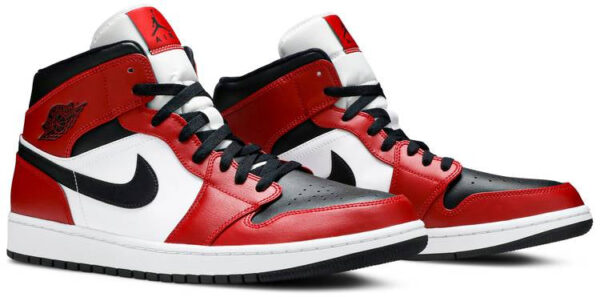 Jordan 1 Mid Chicago Toe 554724-069 - Nicesk photo 3