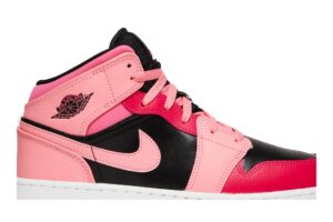 Jordan 1 Mid Coral Chalk (GS) 554725-662 - Nicesk photo 2