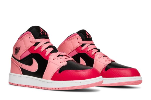 Jordan 1 Mid Coral Chalk (GS) 554725-662 - Nicesk photo 8