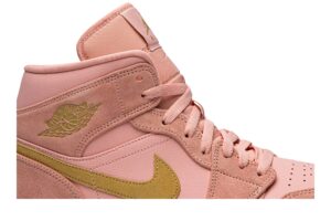Jordan 1 Mid Coral Gold 852542-600 - Nicesk photo 2