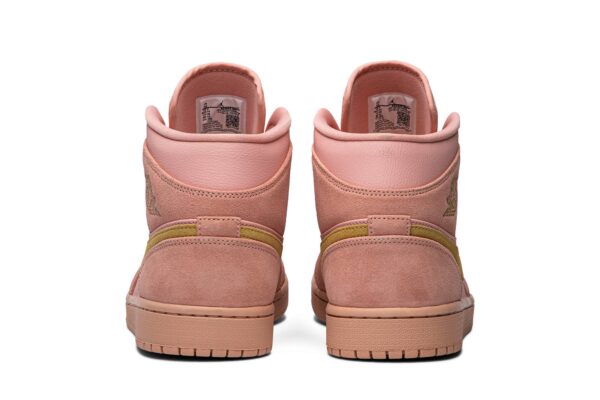 Jordan 1 Mid Coral Gold 852542-600 - Nicesk photo 6