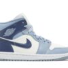 Jordan 1 Mid Diffused Blue (Women's) BQ6472-140 - Nicesk photo 1