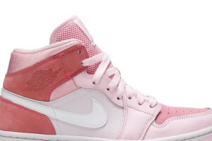 Jordan 1 Mid Digital Pink (Women's) CW5379-600 - Nicesk photo 2