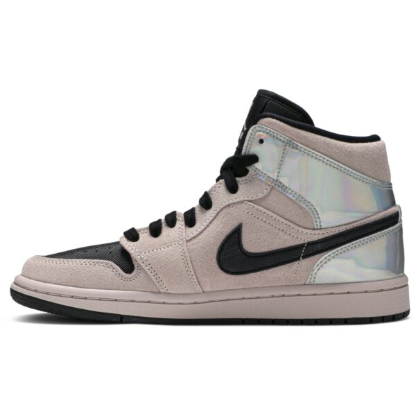 Jordan 1 Mid Dirty Powder Iridescent (Women's) BQ6472-602 - Nicesk photo 3