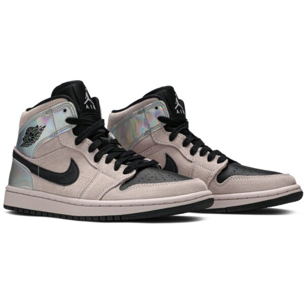 Jordan 1 Mid Dirty Powder Iridescent (Women's) BQ6472-602 - Nicesk photo 8