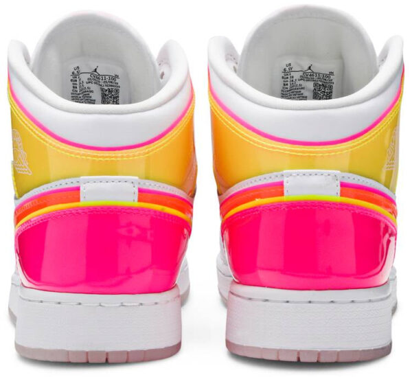 Jordan 1 Mid Edge Glow (GS) CV4611-100 - Nicesk photo 4