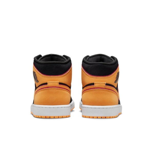 Jordan 1 Mid Fat Tongue Black Orange FJ4923-008 - Nicesk photo 5