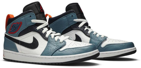 Jordan 1 Mid Fearless Facetasm CU2802-100 - Nicesk photo 3