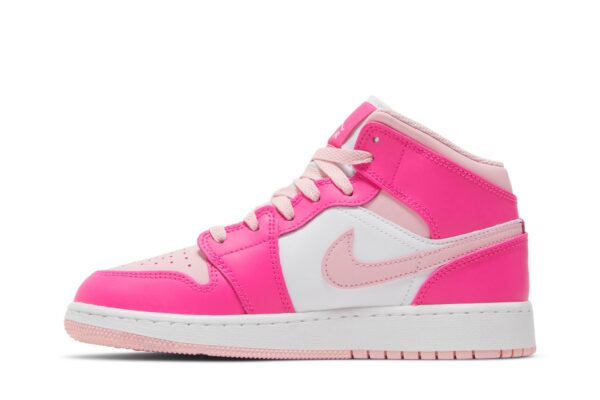 Jordan 1 Mid Fierce Pink (GS) FD8780-116 - Nicesk photo 3