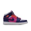 Jordan 1 Mid Fire Pink Barely Grape (GS) 555112-602 - Nicesk photo 1