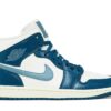 Jordan 1 Mid French Blue (Women's) BQ6472-414 - Nicesk photo 1
