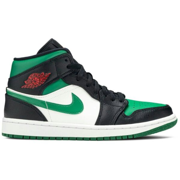 Jordan 1 Mid Green Toe 554724-067 - Nicesk photo 1