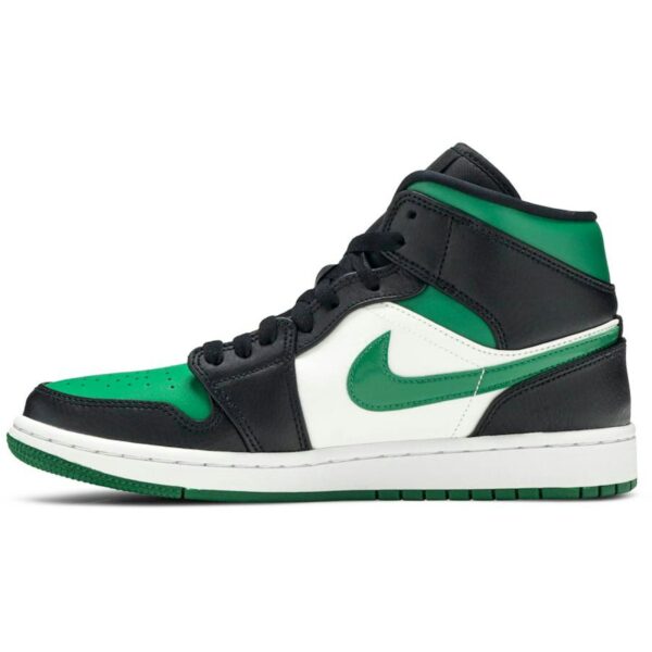 Jordan 1 Mid Green Toe 554724-067 - Nicesk photo 3