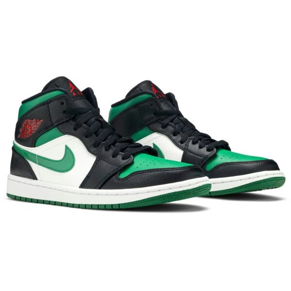 Jordan 1 Mid Green Toe 554724-067 - Nicesk photo 8
