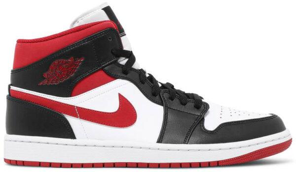 Jordan 1 Mid Gym Red Black White 554724-122 - Nicesk photo 1