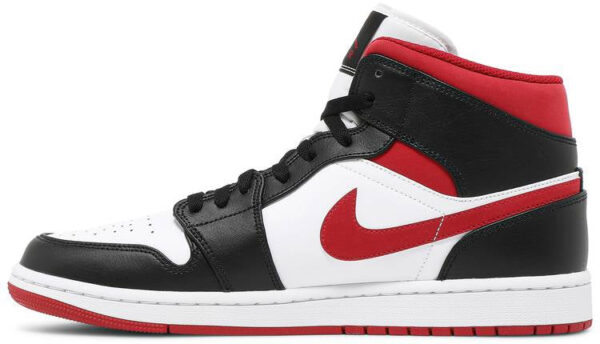 Jordan 1 Mid Gym Red Black White 554724-122 - Nicesk photo 2