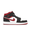 Jordan 1 Mid Gym Red Black White (GS) DJ4695-122 - Nicesk photo 1