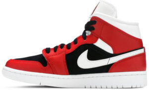 Jordan 1 Mid Gym Red Black (Women's) BQ6472-601 - Nicesk photo 2