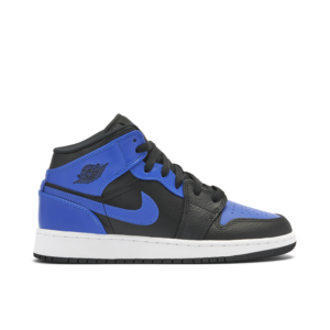 Jordan 1 Mid Hyper Royal (GS) 554725-077 - Nicesk photo 1