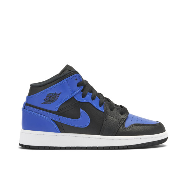 Jordan 1 Mid Hyper Royal (GS) 554725-077 - Nicesk photo 1