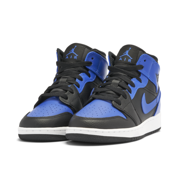 Jordan 1 Mid Hyper Royal (GS) 554725-077 - Nicesk photo 4