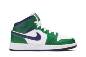 Jordan 1 Mid Incredible Hulk (GS) 554725-300 - Nicesk photo 1