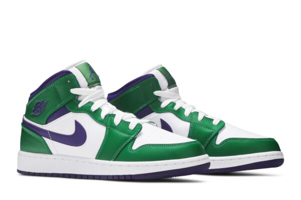 Jordan 1 Mid Incredible Hulk (GS) 554725-300 - Nicesk photo 8