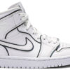 Jordan 1 Mid Iridescent Reflective White (Women's) CK6587-100 - Nicesk photo 1