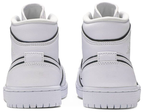 Jordan 1 Mid Iridescent Reflective White (Women's) CK6587-100 - Nicesk photo 4