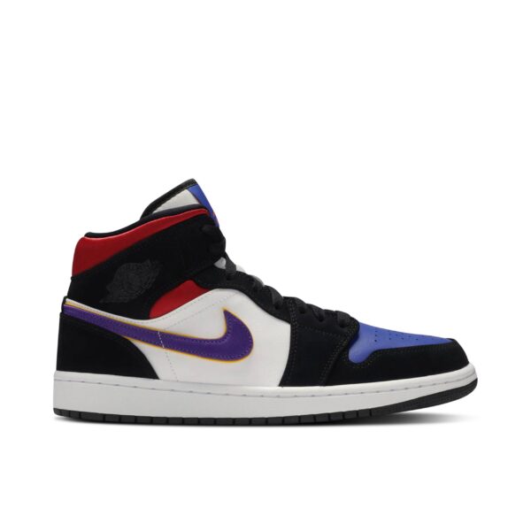 Jordan 1 Mid Lakers Top 3 852542-005 - Nicesk photo 1