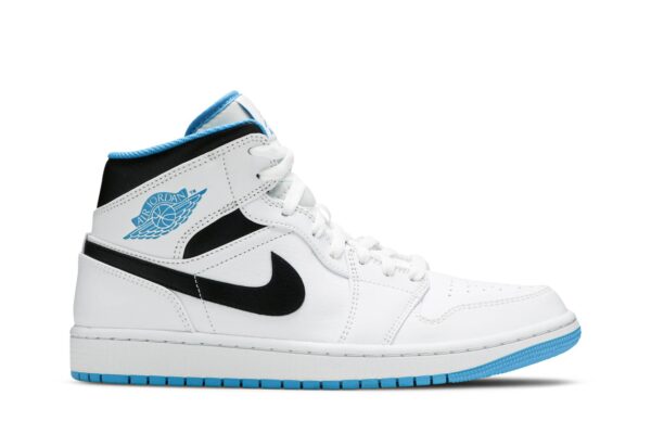 Jordan 1 Mid Laser Blue 554724-141 - Nicesk photo 1