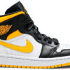 Jordan 1 Mid Laser Orange Black (Women's) CV5276-107 - Nicesk photo 1