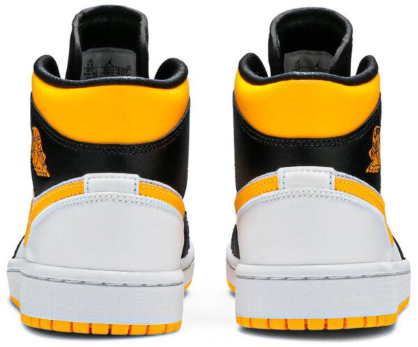 Jordan 1 Mid Laser Orange Black (Women's) CV5276-107 - Nicesk photo 4