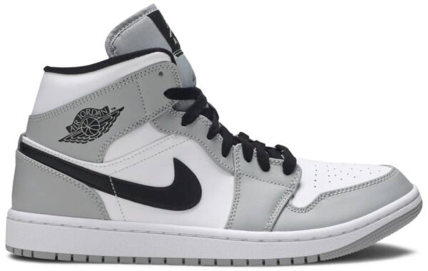 Jordan 1 Mid Light Smoke Grey 554724-092 - Nicesk photo 1