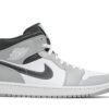 Jordan 1 Mid Light Smoke Grey Anthracite 554724-078 - Nicesk photo 1