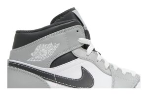 Jordan 1 Mid Light Smoke Grey Anthracite 554724-078 - Nicesk photo 2