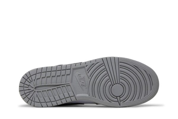 Jordan 1 Mid Light Smoke Grey (GS) 554725-078 - Nicesk photo 4