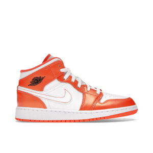 Jordan 1 Mid Metallic Orange (GS) DM4228-800 - Nicesk photo 1