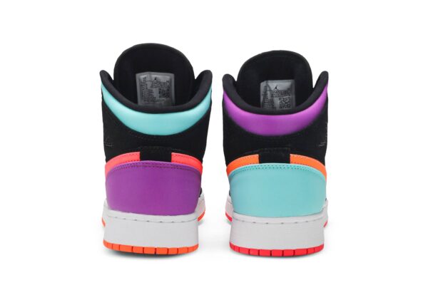 Jordan 1 Mid Multi-Color (GS) 554725-083 - Nicesk photo 6