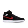 Jordan 1 Mid Multi-Color Swoosh Black 554724-065 - Nicesk photo 1