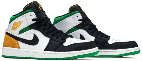 Jordan 1 Mid Oakland 852542-101 - Nicesk photo 3